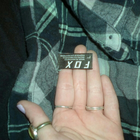 Fox flannel shirt - Picture 2 of 2